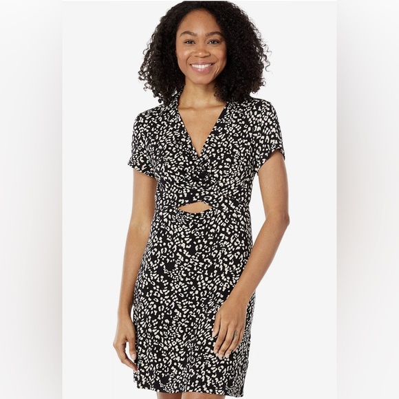 Free People Marsaille Dress Black Combo With Cutout - Picture 2 of 10